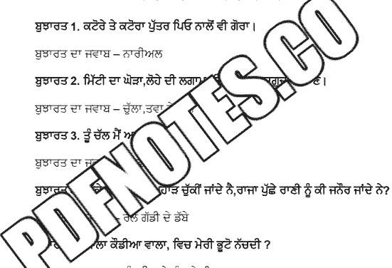 Answers to the Most Common Punjabi Bujartan Questions