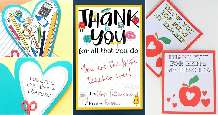 Teachers Card Ideas: Show Your Appreciation with Thoughtful Gestures