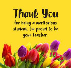 thank you my dear students quotes