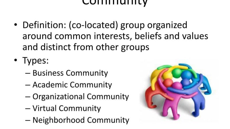 Community Definition